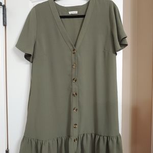Boutique button up dress